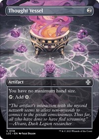 Thought Vessel (Borderless), Commander: The Lost Caverns of Ixalan
