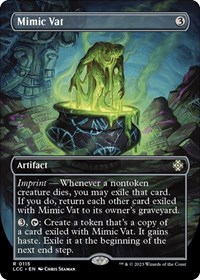 Mimic Vat (Borderless), Commander: The Lost Caverns of Ixalan