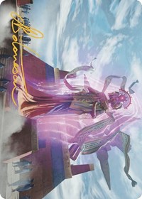 Ojer Taq, Deepest Foundation Art Card (4/81) (Gold-Stamped Signature), Art Series: The Lost Caverns of Ixalan