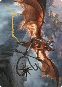 Bloodletter of Aclazotz Art Card (15/81) (Gold-Stamped Signature), Art Series: The Lost Caverns of Ixalan