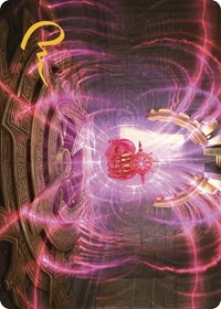 Locus of Enlightenment Art Card (Gold-Stamped Signature), Art Series: The Lost Caverns of Ixalan