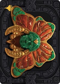 Ojer Kaslem, Deepest Growth Art Card (58/81) (Gold-Stamped Planeswalker Symbol), Art Series: The Lost Caverns of Ixalan