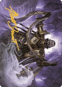 Clavileno, First of the Blessed Art Card (70/81) (Gold-Stamped Signature), Art Series: The Lost Caverns of Ixalan