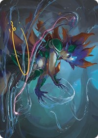 Nicanzil, Current Conductor Art Card (Gold-Stamped Signature), Art Series: The Lost Caverns of Ixalan