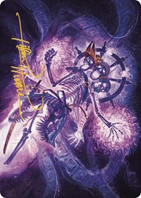 The Grim Captain Art Card (Gold-Stamped Signature), Art Series: The Lost Caverns of Ixalan