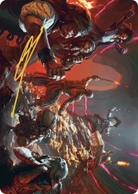 Hit the Mother Lode Art Card (Gold-Stamped Signature), Art Series: The Lost Caverns of Ixalan