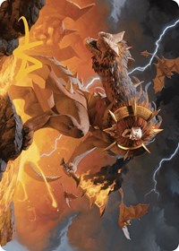 Ojer Axonil, Deepest Might Art Card (Gold-Stamped Signature), Art Series: The Lost Caverns of Ixalan