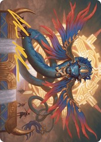 Ojer Pakpatiq, Deepest Epoch Art Card (13/81) (Gold-Stamped Signature), Art Series: The Lost Caverns of Ixalan
