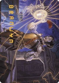 Amalia Benavides Aguirre Art Card (33/81) (Gold-Stamped Signature), Art Series: The Lost Caverns of Ixalan