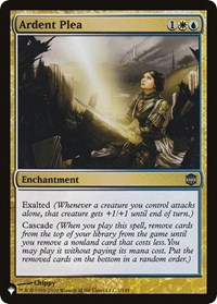 Ardent Plea, The List Reprints