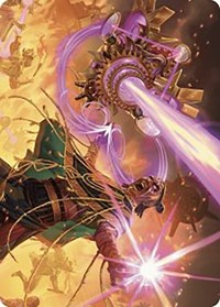 Cosmium Blast Art Card, Art Series: The Lost Caverns of Ixalan
