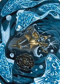 Eaten by Piranhas Art Card, Art Series: The Lost Caverns of Ixalan
