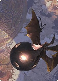 Malicious Eclipse Art Card, Art Series: The Lost Caverns of Ixalan