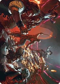 Hit the Mother Lode Art Card, Art Series: The Lost Caverns of Ixalan