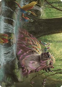 Basking Capybara Art Card, Art Series: The Lost Caverns of Ixalan