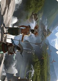 Glimpse the Core Art Card, Art Series: The Lost Caverns of Ixalan