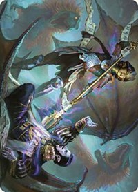 Huatli's Final Strike Art Card, Art Series: The Lost Caverns of Ixalan