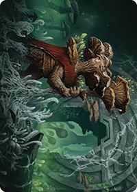 Tendril of the Mycotyrant Art Card, Art Series: The Lost Caverns of Ixalan