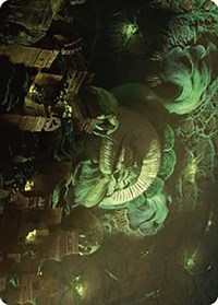 The Mycotyrant Art Card, Art Series: The Lost Caverns of Ixalan