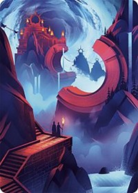 Mountain Art Card, Art Series: The Lost Caverns of Ixalan