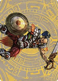 Inti, Seneschal of the Sun Art Card, Art Series: The Lost Caverns of Ixalan