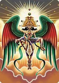 Resplendent Angel Art Card (59/81), Art Series: The Lost Caverns of Ixalan