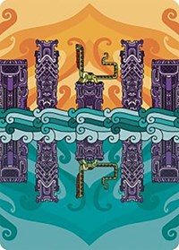 Echoing Deeps Art Card, Art Series: The Lost Caverns of Ixalan