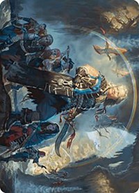 Admiral Brass, Unsinkable Art Card, Art Series: The Lost Caverns of Ixalan