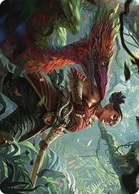 Wayta, Trainer Prodigy Art Card, Art Series: The Lost Caverns of Ixalan