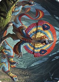 Sunfrill Imitator Art Card, Art Series: The Lost Caverns of Ixalan