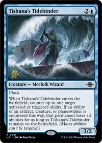 Tishana's Tidebinder, Prerelease Cards