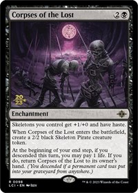 Corpses of the Lost, Prerelease Cards