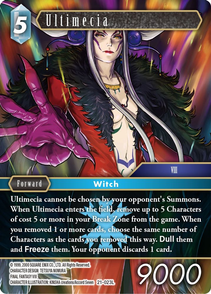 Ultimecia, Standard, front