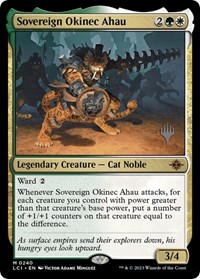 Sovereign Okinec Ahau, Promo Pack: The Lost Caverns of Ixalan