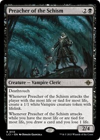 Preacher of the Schism, Promo Pack: The Lost Caverns of Ixalan