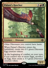 Palani's Hatcher, Promo Pack: The Lost Caverns of Ixalan