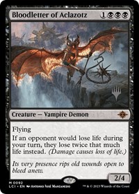 Bloodletter of Aclazotz, Promo Pack: The Lost Caverns of Ixalan