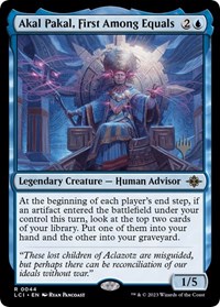 Akal Pakal, First Among Equals, Promo Pack: The Lost Caverns of Ixalan