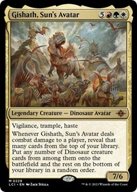 Gishath, Sun's Avatar, Promo Pack: The Lost Caverns of Ixalan