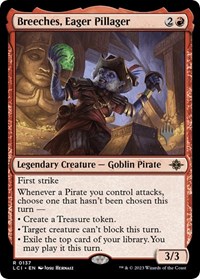 Breeches, Eager Pillager, Promo Pack: The Lost Caverns of Ixalan