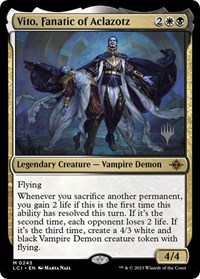 Vito, Fanatic of Aclazotz, Promo Pack: The Lost Caverns of Ixalan