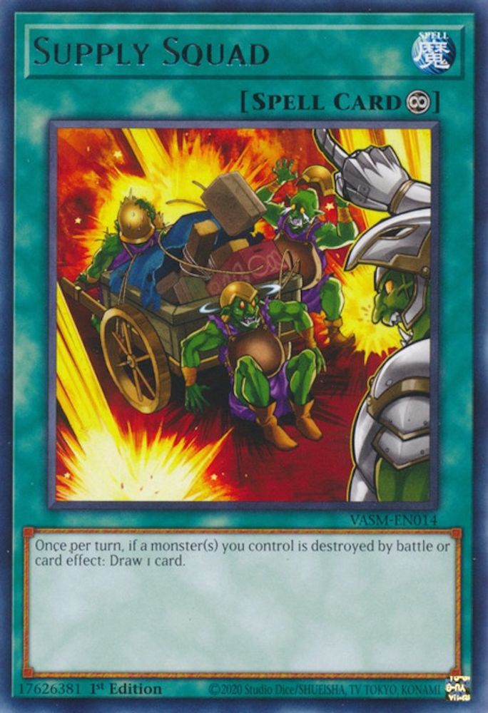 Supply Squad, 1st-edition, front
