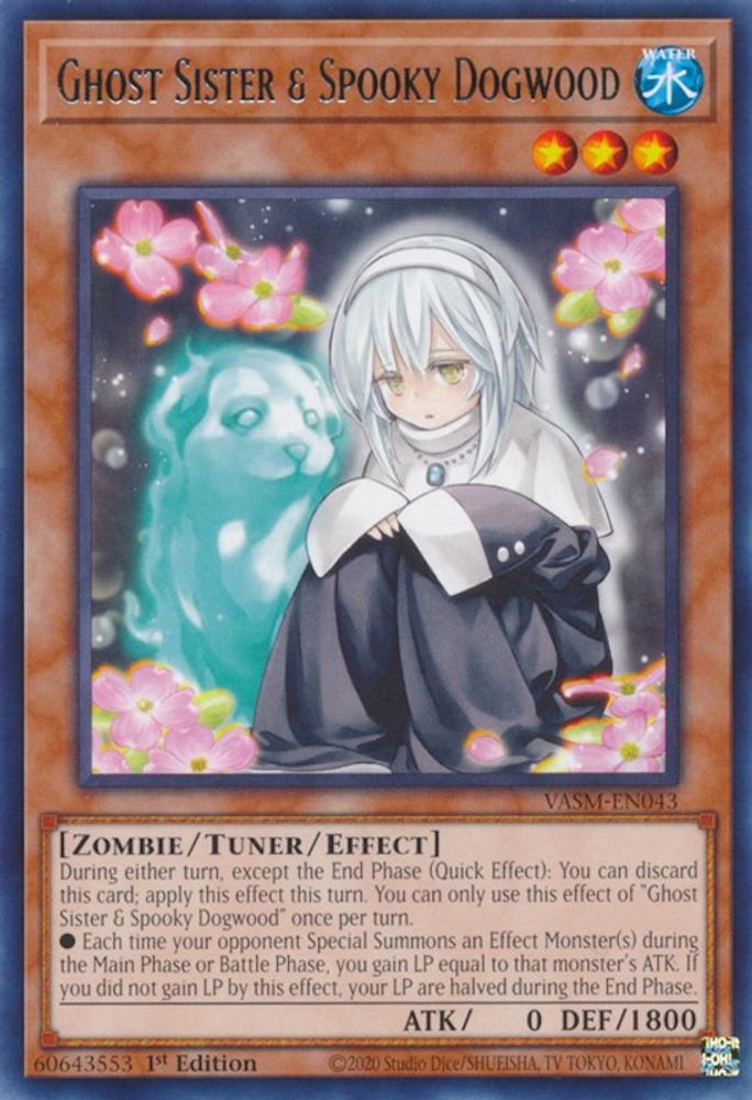 Ghost Sister & Spooky Dogwood, 1st-edition, front