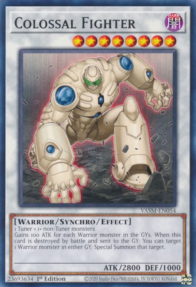Colossal Fighter, 1st-edition, front