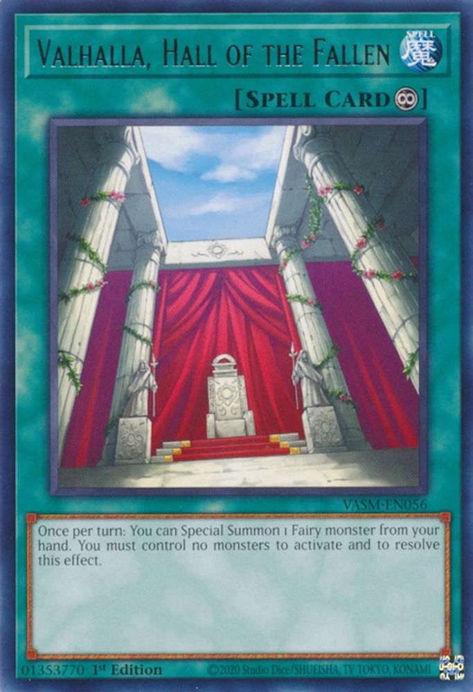 Valhalla, Hall of the Fallen, 1st-edition, front