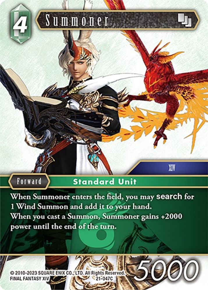 Summoner, Standard, front