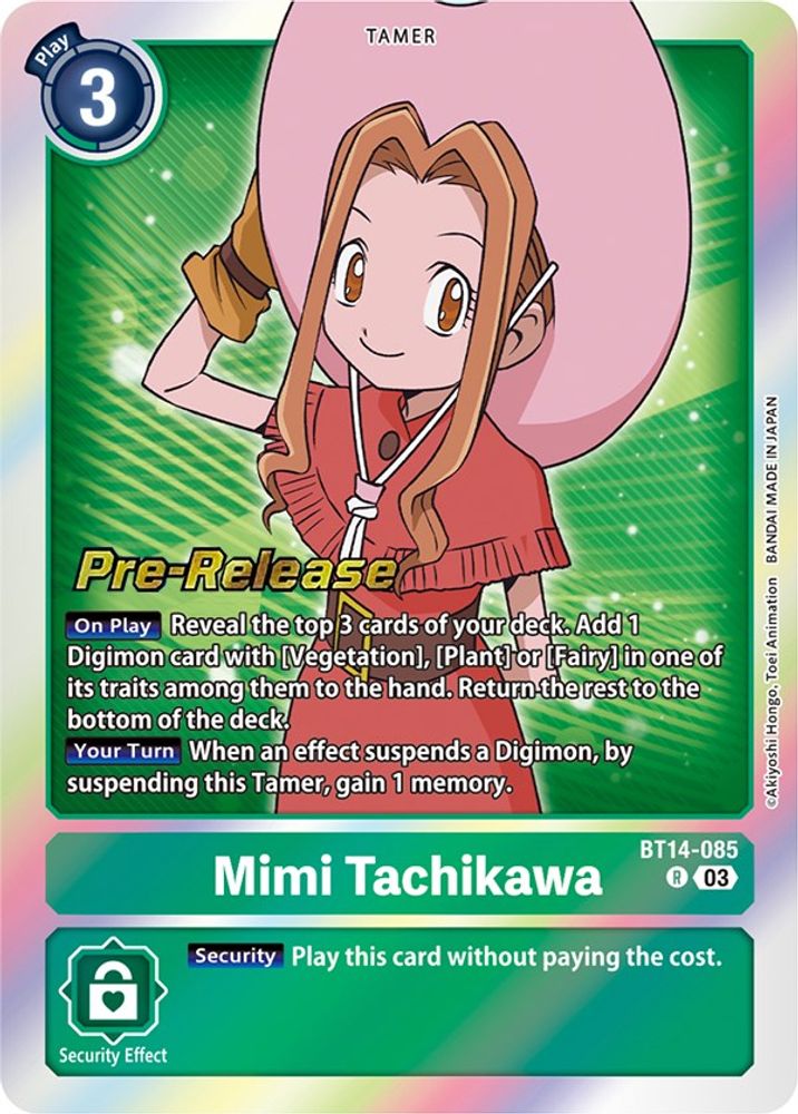 Mimi Tachikawa, Foil, front