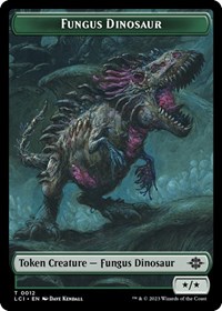 Fungus Dinosaur Token, The Lost Caverns of Ixalan