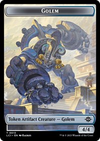 Golem Token, The Lost Caverns of Ixalan