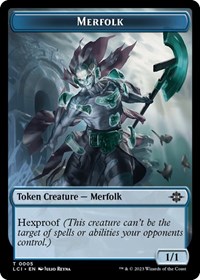Merfolk Token, The Lost Caverns of Ixalan